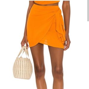 Cassiel Mini Skirt in Sunset